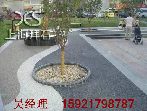 小區(qū)廣場(chǎng)透水地坪 小區(qū)廣場(chǎng)透水地坪