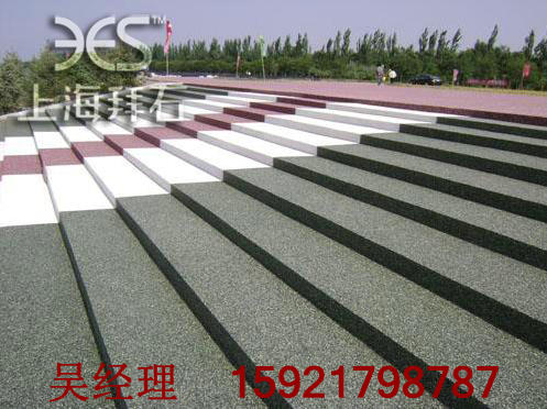  景區(qū)彩色透水混凝土