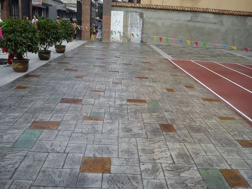 壓花地坪 壓花地坪