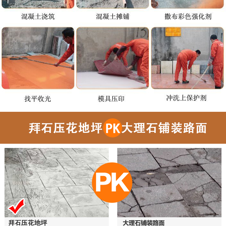 混凝土壓模地坪