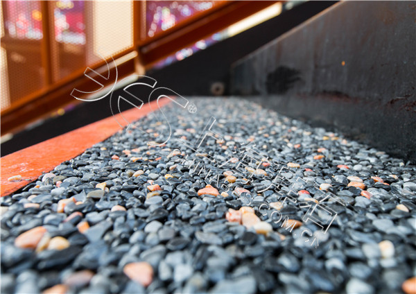 透水膠粘石路面 透水膠粘石路面