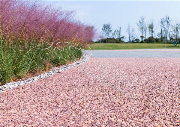 膠粘石透水混凝土