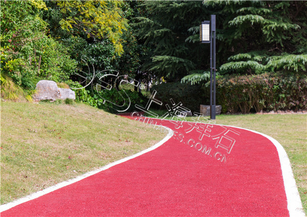 彩色防滑路面 彩色防滑路面