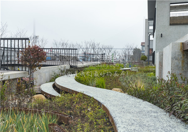 熒光膠粘石路面