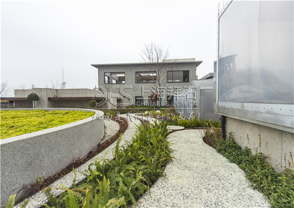 熒光膠粘石路面