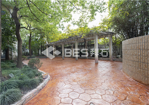 混凝土壓花地坪