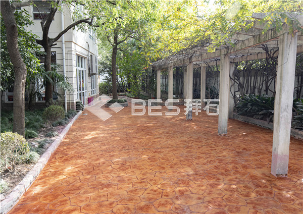 混凝土壓花地坪