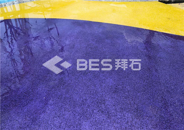 礫石聚合物路面