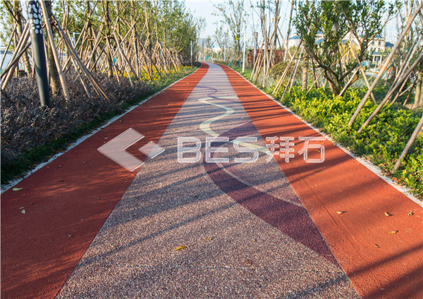 露骨料地坪 露骨料地坪