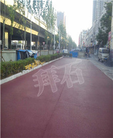 合肥銅陵小區(qū)人行道的鋪裝