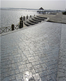 廣西柳州建材市場壓花地坪應(yīng)用