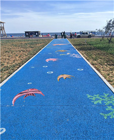 彩色瀝青路面彩化；彩色混凝土彩化路面