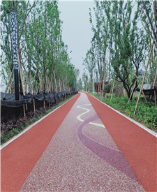 寧波鄞州江東岸濱江景觀(guān)帶露骨料項(xiàng)目