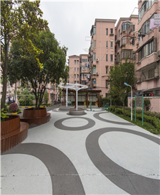 上海金牛苑透水混凝土混凝土項目