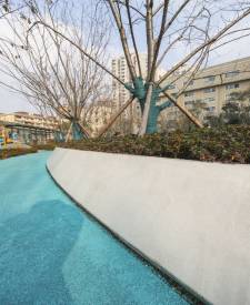 上海樂(lè)山綠地水磨石地坪項(xiàng)目