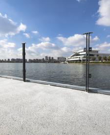 上海之魚萬豪酒店水洗石地坪項(xiàng)目